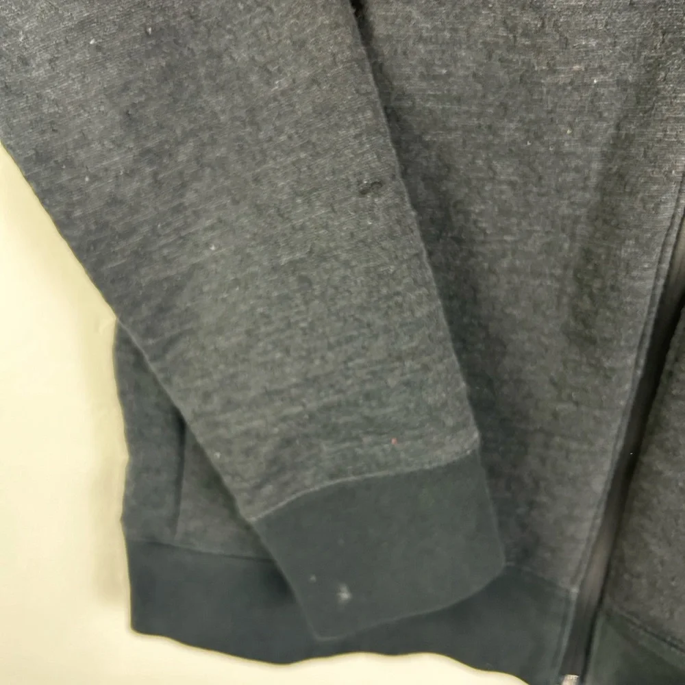 Hurley Mens Y2K Black Full Zip Hooded Jacket Size Medium - Picture 6 of 9